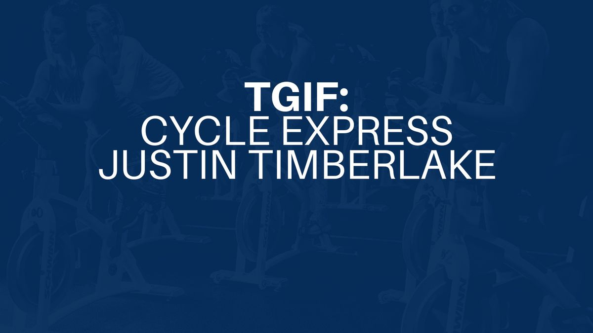 TGIF: Cycle Express Theme Ride- Justin Timberlake