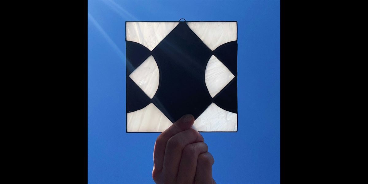 Stained Glass Sun Catcher with Jessica Black