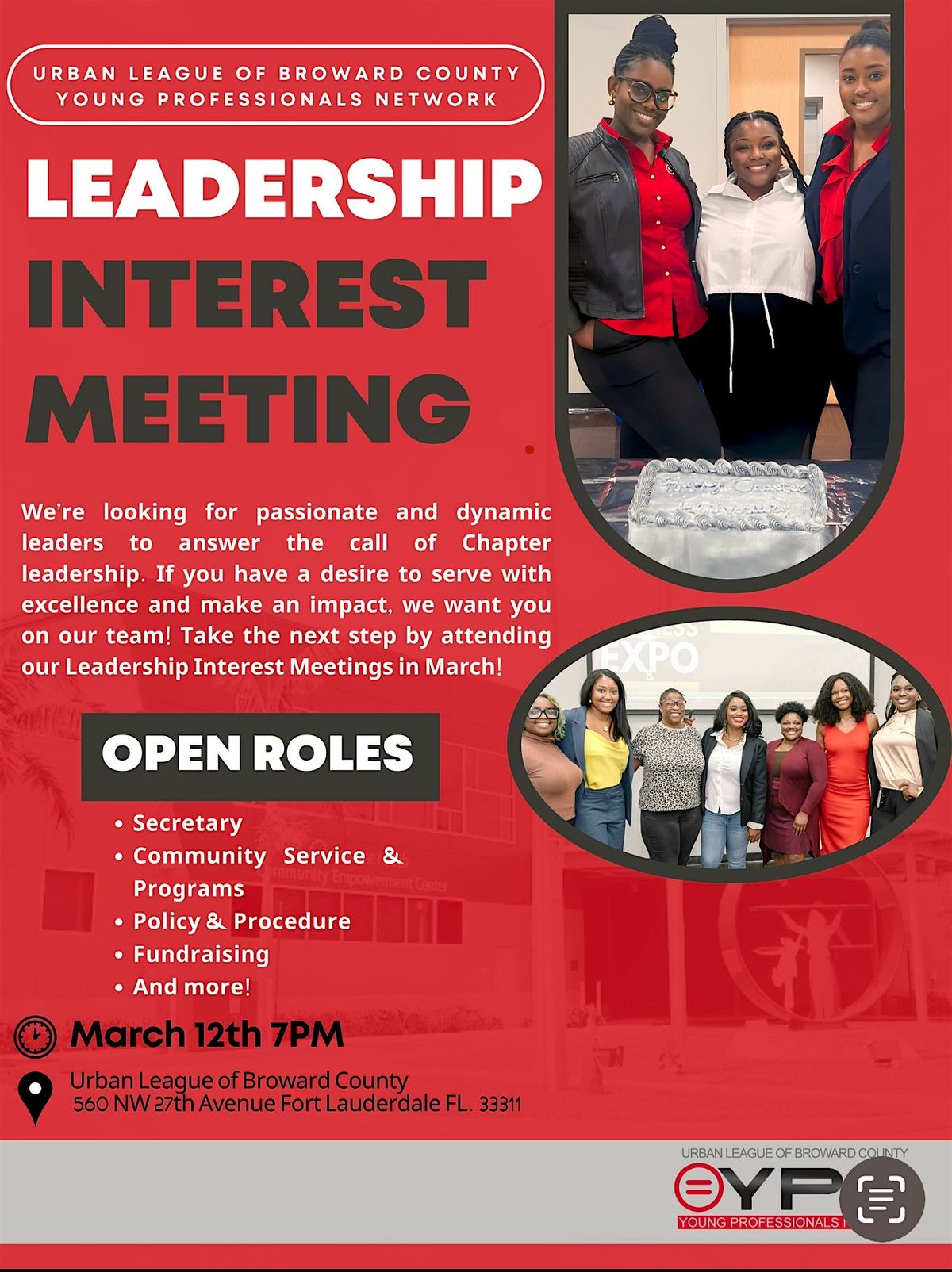 Leadership Interest Meeting