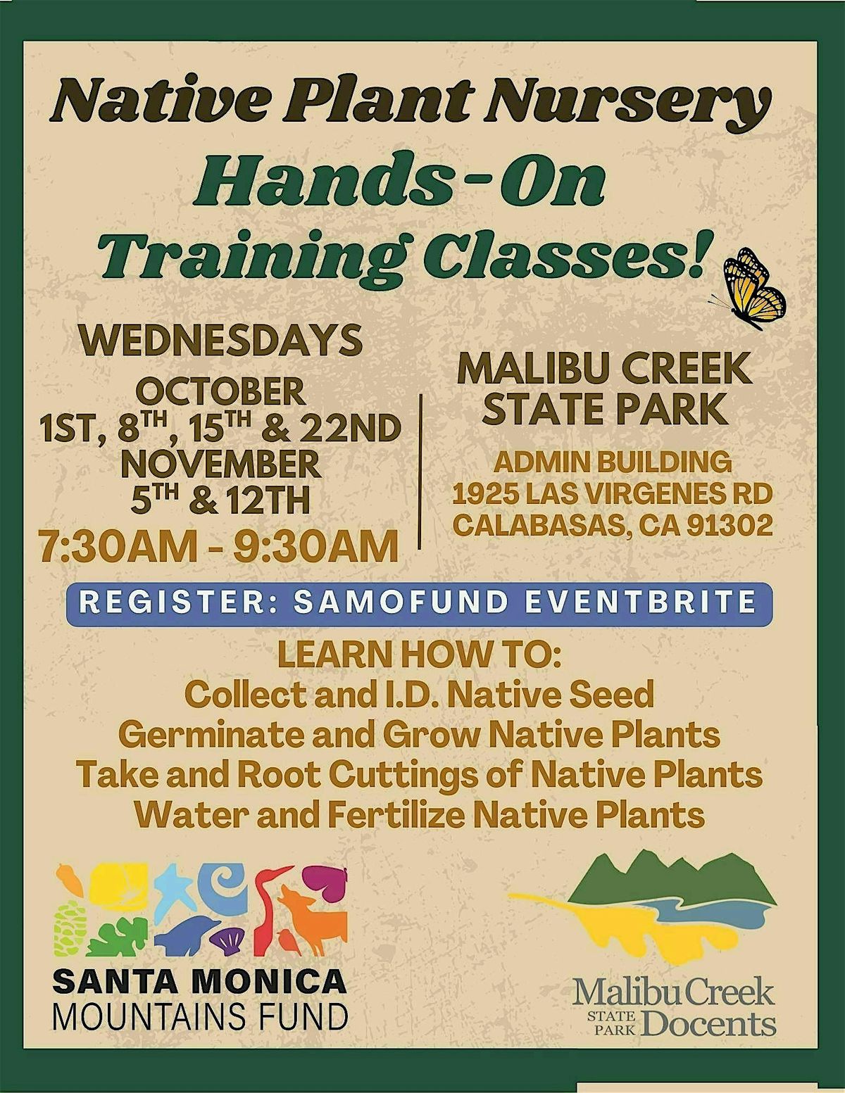 Native Plant Workshop!  Intro to Growing and Running a Native Plant Nursery