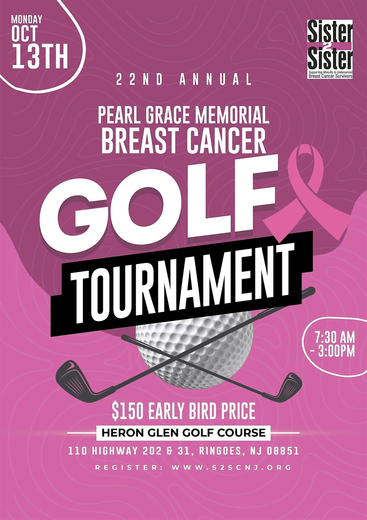 Sister2Sister Annual Breast Cancer Golf Tournament