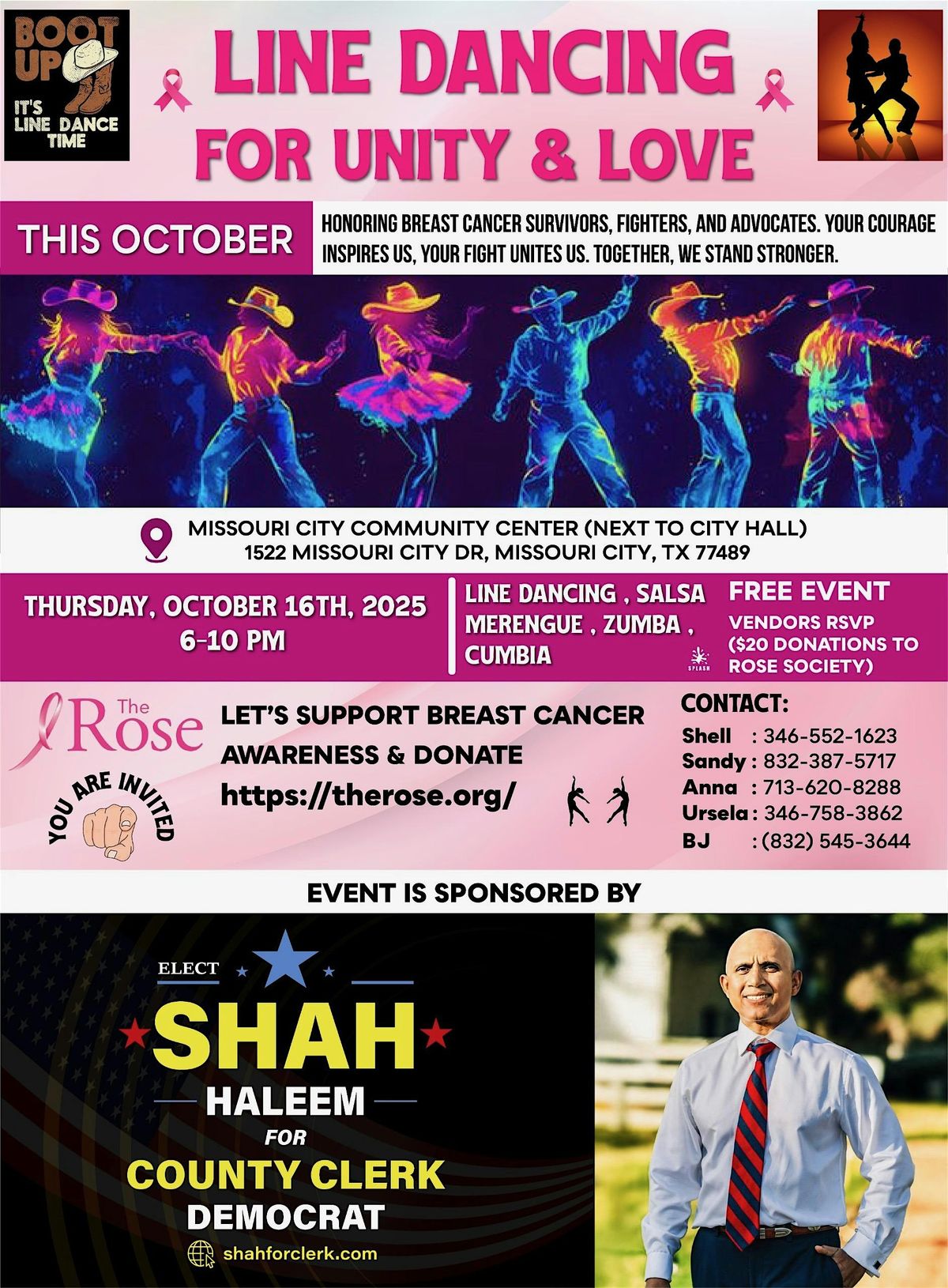 Line Dancing For Unity and Love
