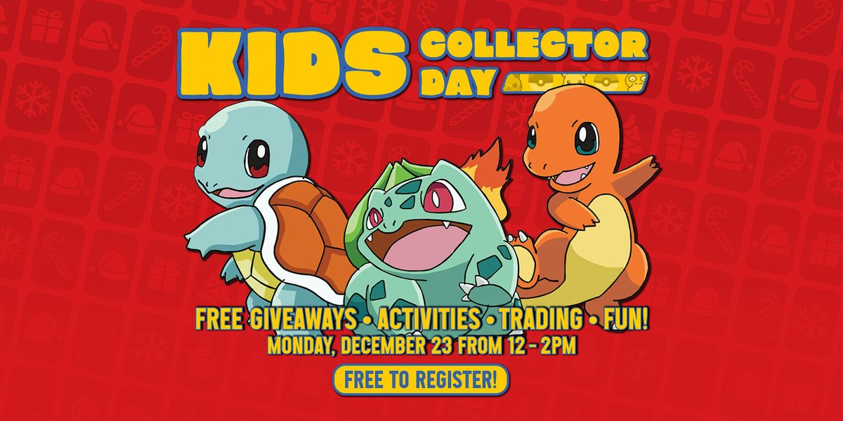 December Kids Collector Day at Mintink Trading Cards in Vaughan