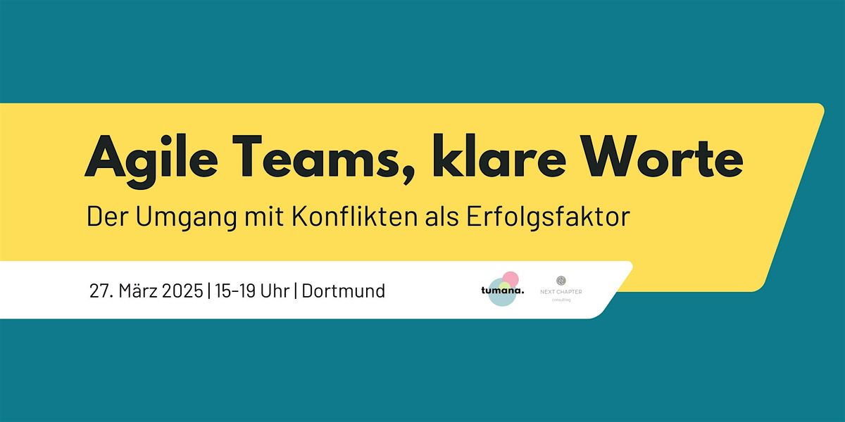 Agile Teams, klare Worte: Der Umgang mit Konflikten als Erfolgsfaktor