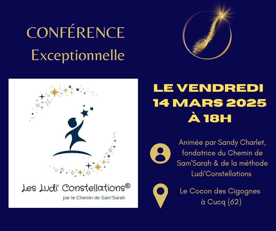 Conf\u00e9rence autour des Ludi'Constellations 