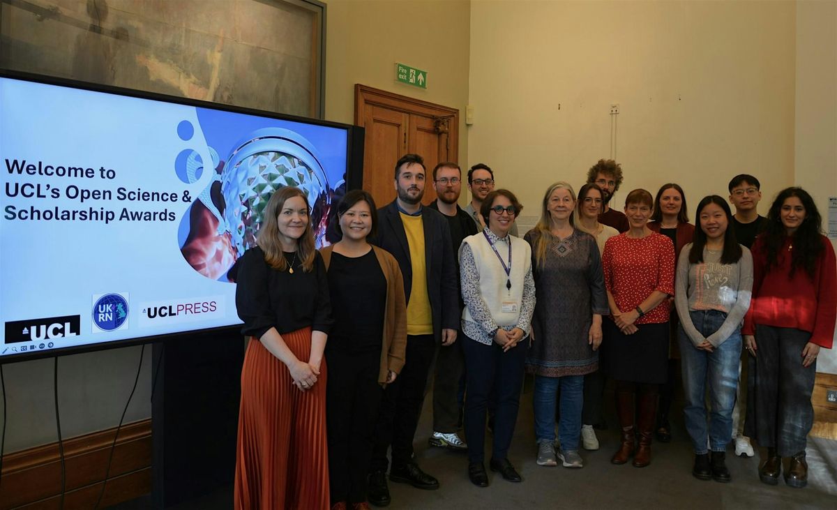 UCL Open Science & Scholarship Awards Ceremony 2025