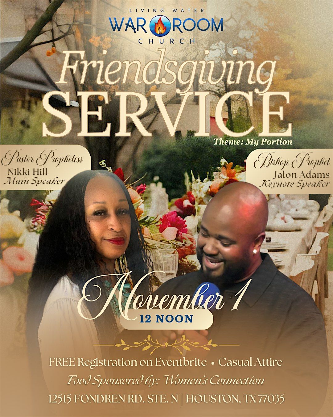 Friendsgiving Church Service