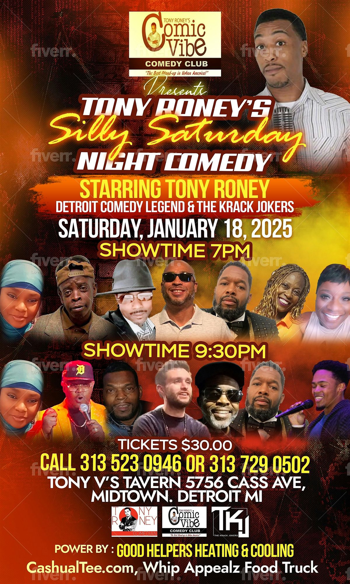 Tony Roney\u2019s Silly Saturday Night Comedy