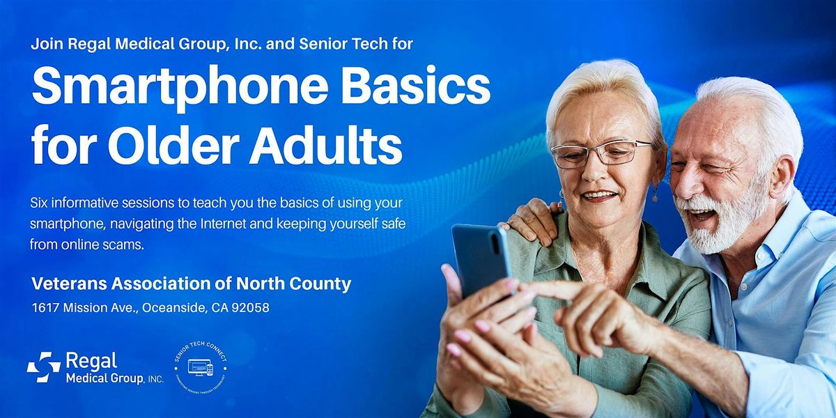 Smartphone Basics for Older Adults (6 Seminars)