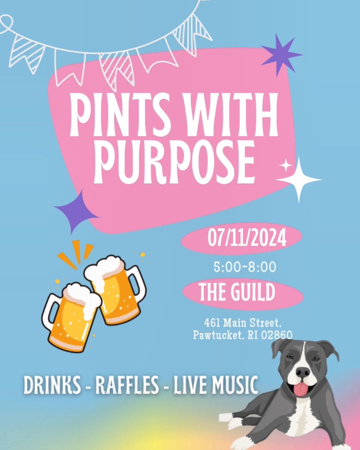 Pints with Purpose