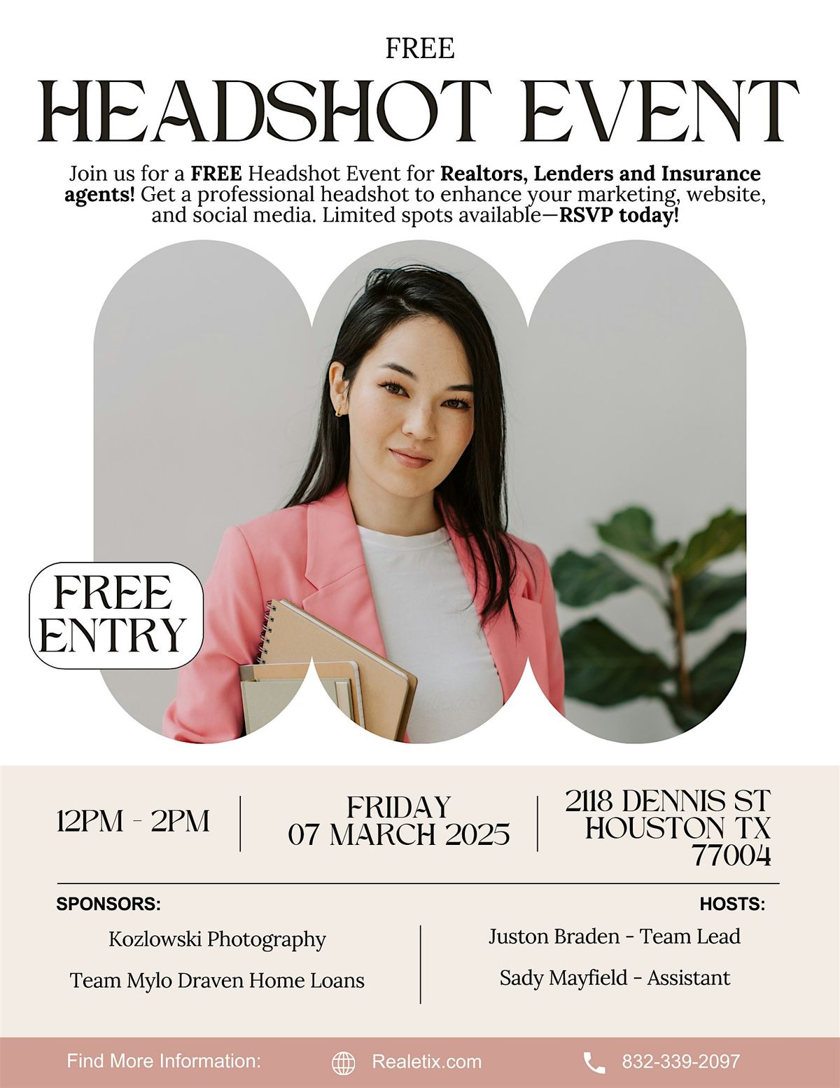 FREE HEADSHOT EVENT