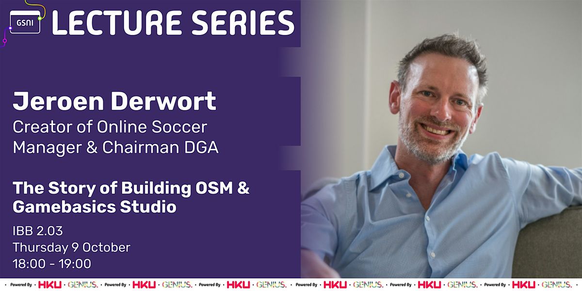 GSNI Lecture Series: The Story of Building OSM & Gamebasics Studio