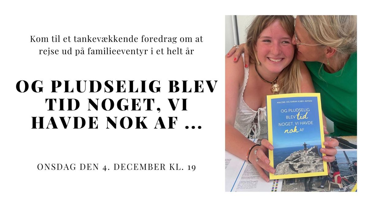 Foredrag: Og pludselig blev tid noget, vi havde nok af 