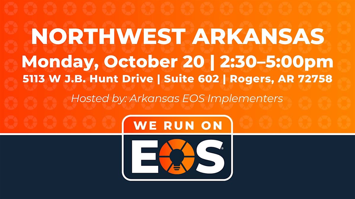 We Run on EOS - Northwest Arkansas