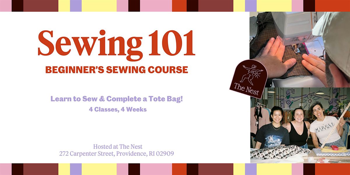 Sewing 101 Course \u2014 Learn to Sew (November 2024)