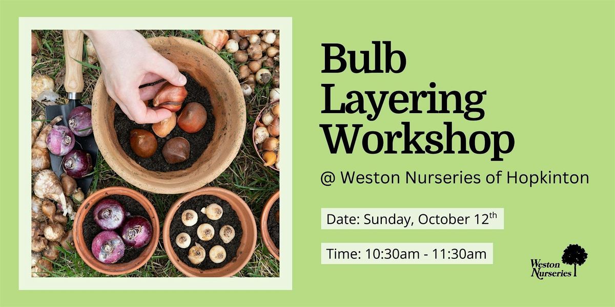 Bulb Layering Workshop