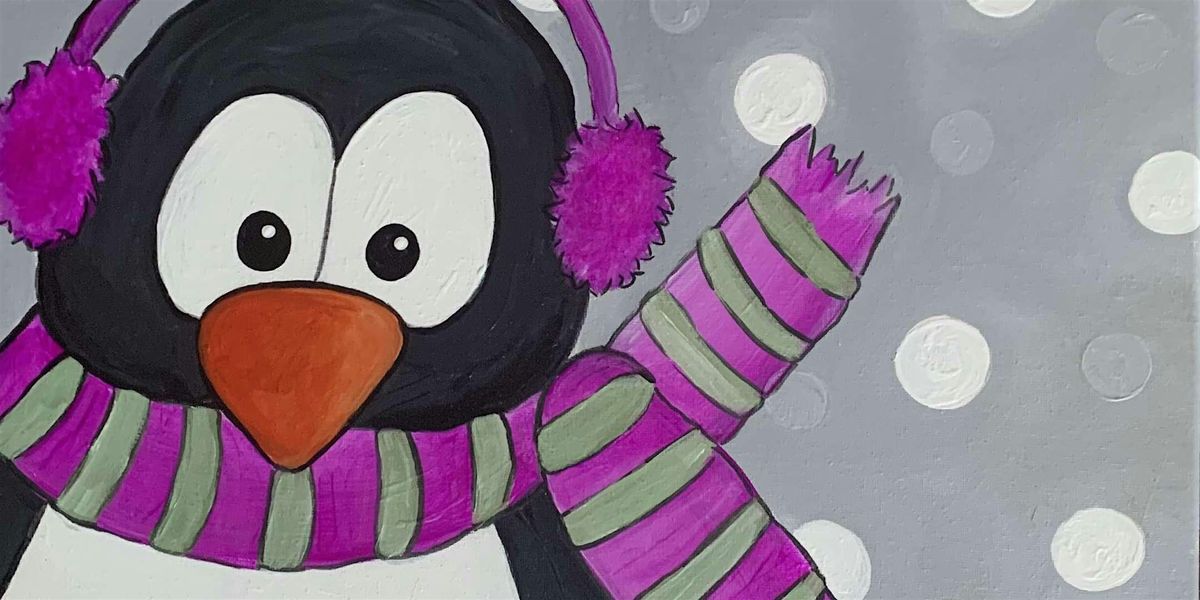 Penguin Pop - Paint and Sip by Classpop!\u2122