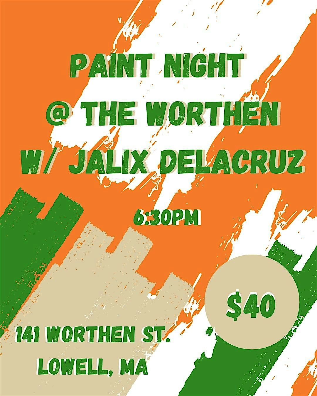 Paint Night at The Worthen