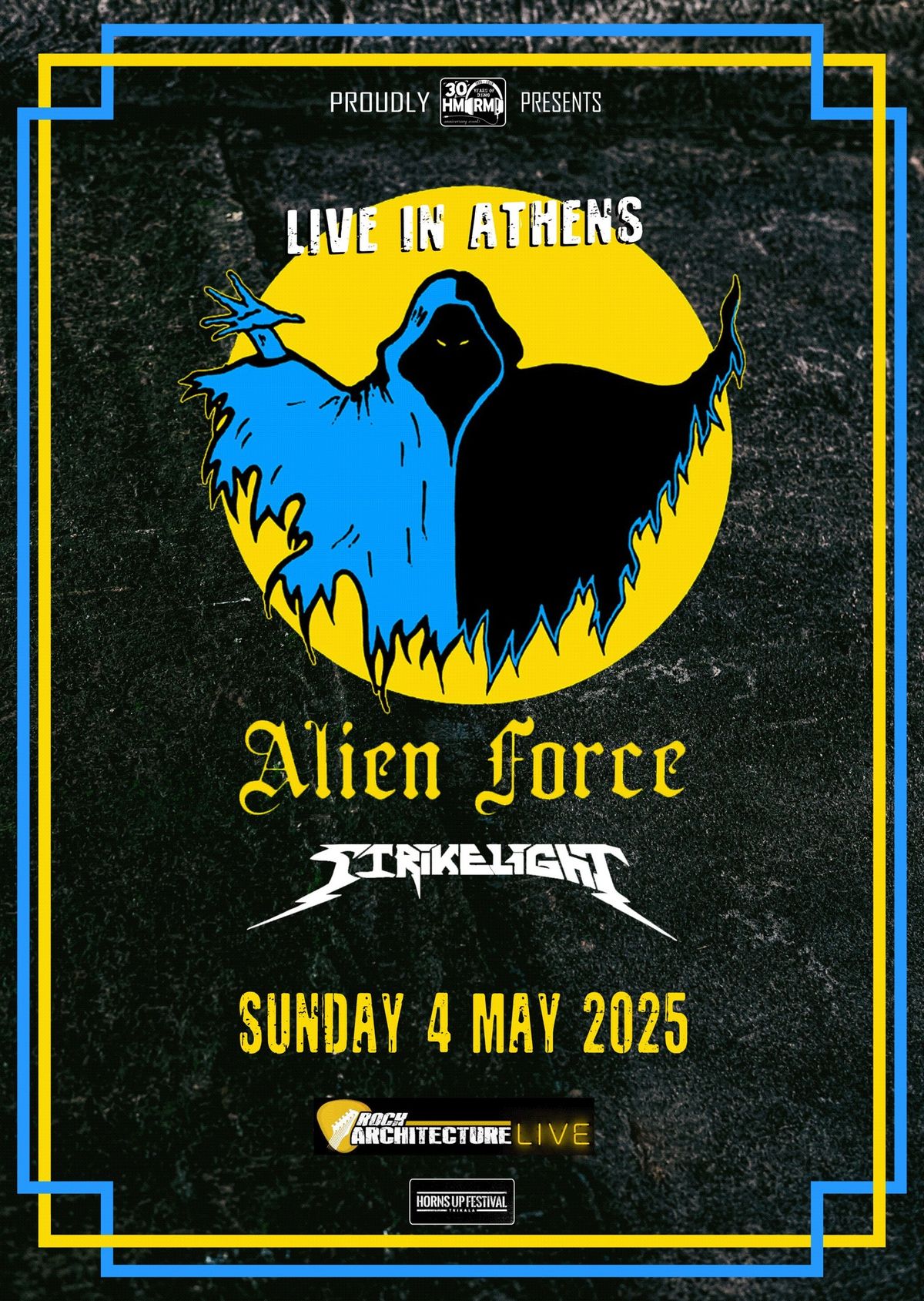 ALIEN FORCE - STRIKELIGHT: LIVE IN ATHENS 4\/5\/2025 