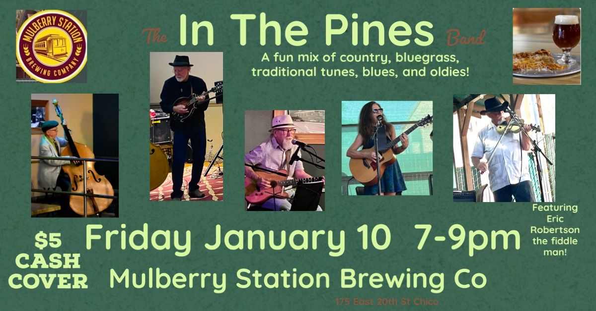 The In The Pines band at Mulberry Station \u2026All aboard!