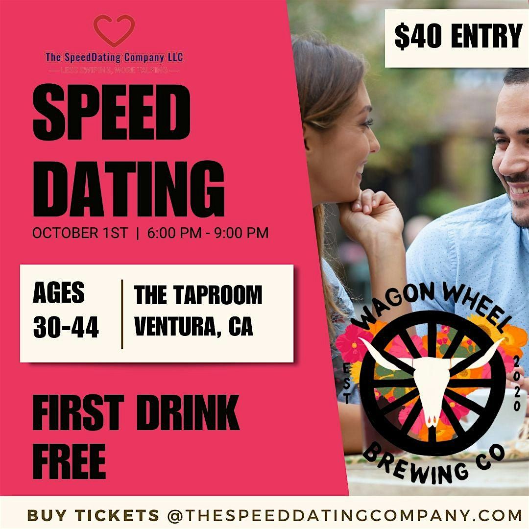 SPEED DATING | 30 - 44, FIRST DRINK FREE!
