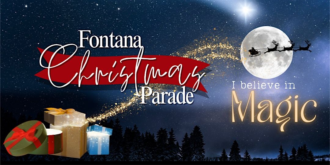 Fontana Christmas Parade 2025