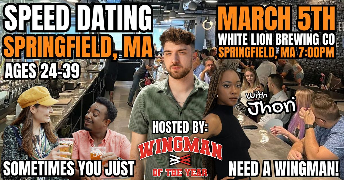 Speed Dating With Wingman Of The Year: Springfield, MA