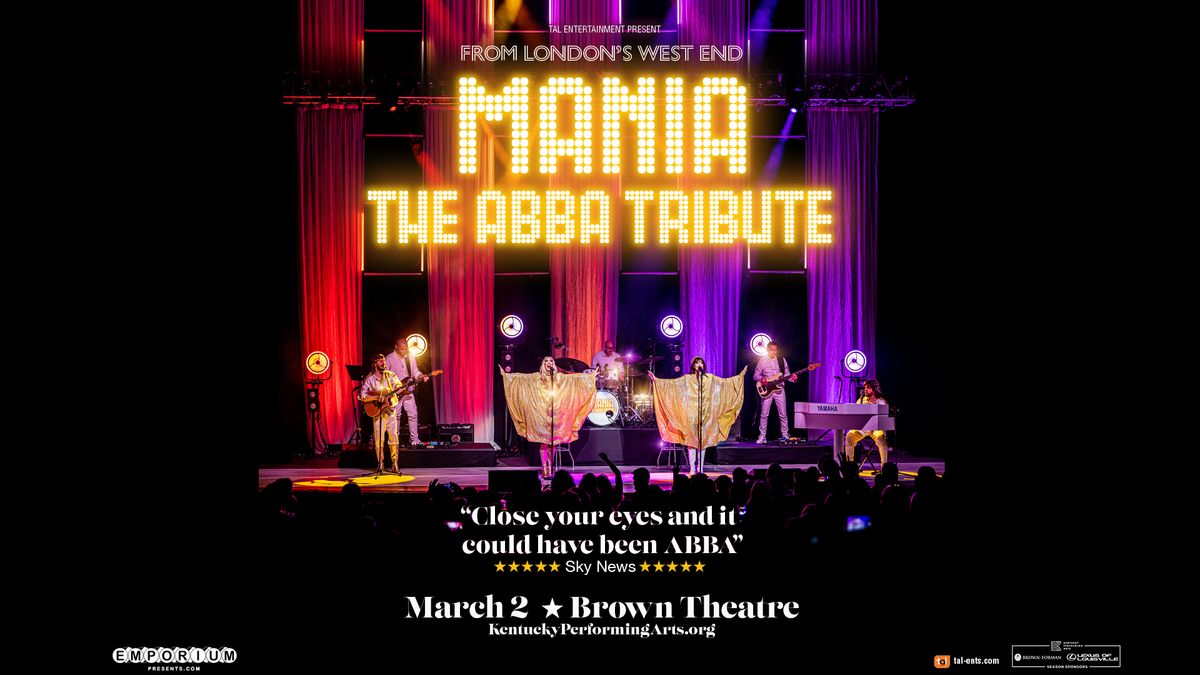 Mania: The ABBA Tribute In Louisville