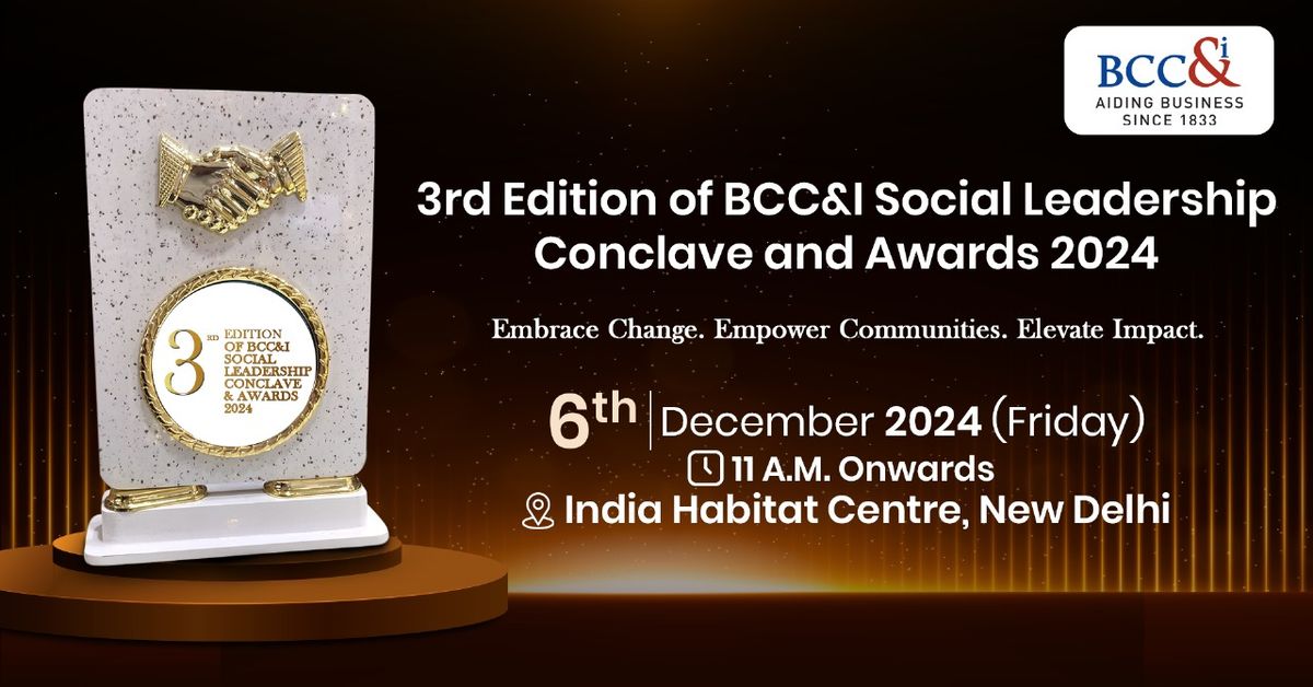 3rd Edition of BCC&I Social Leadership Conclave and Awards 2024