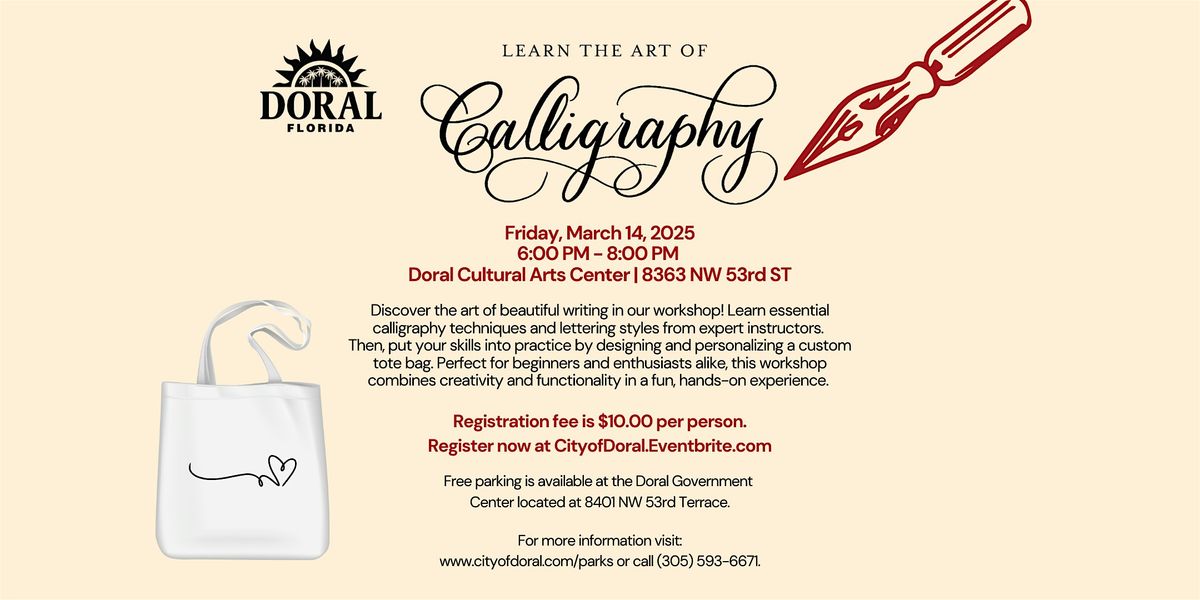 Learn the Art of Calligraphy