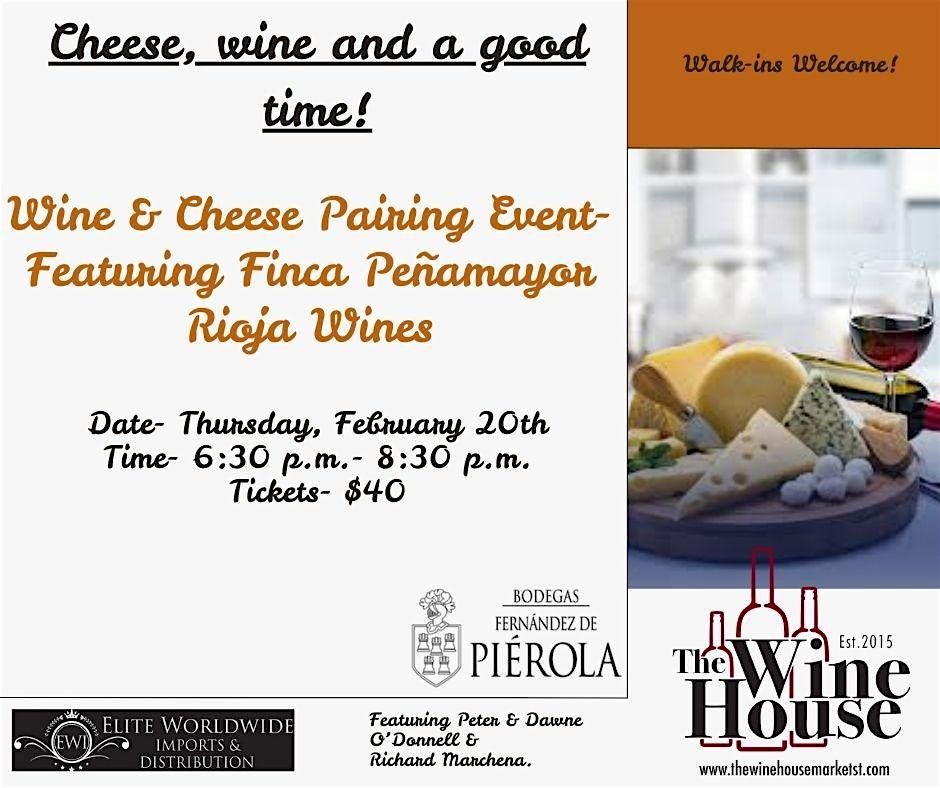 Wine and Cheese Pairing Event