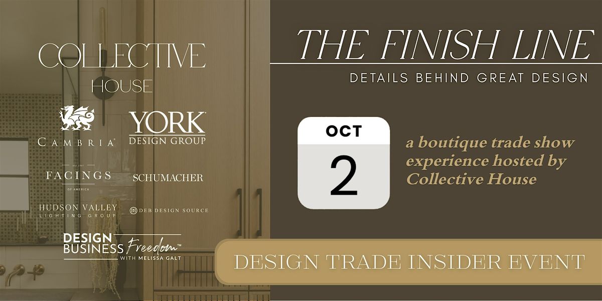 Design Trade Industry Insider Event @ Collective House