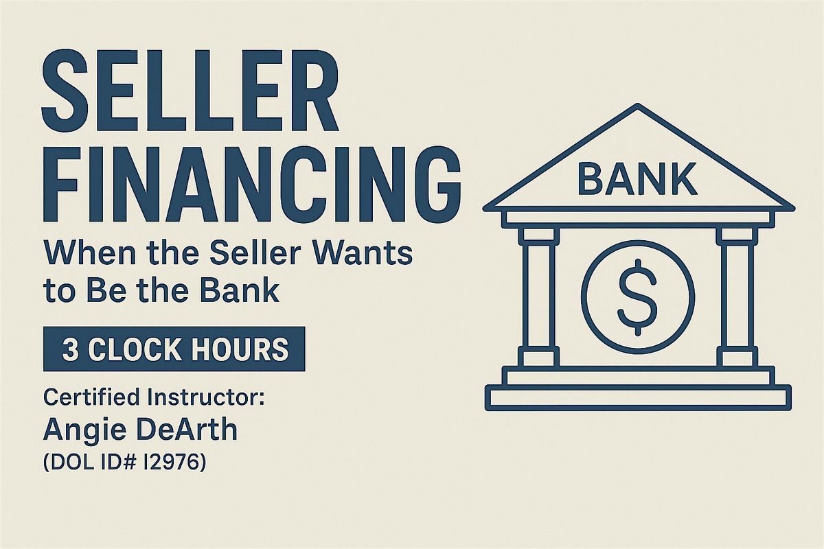 3 WASHINGTON CLOCKHOURS: Seller Financing