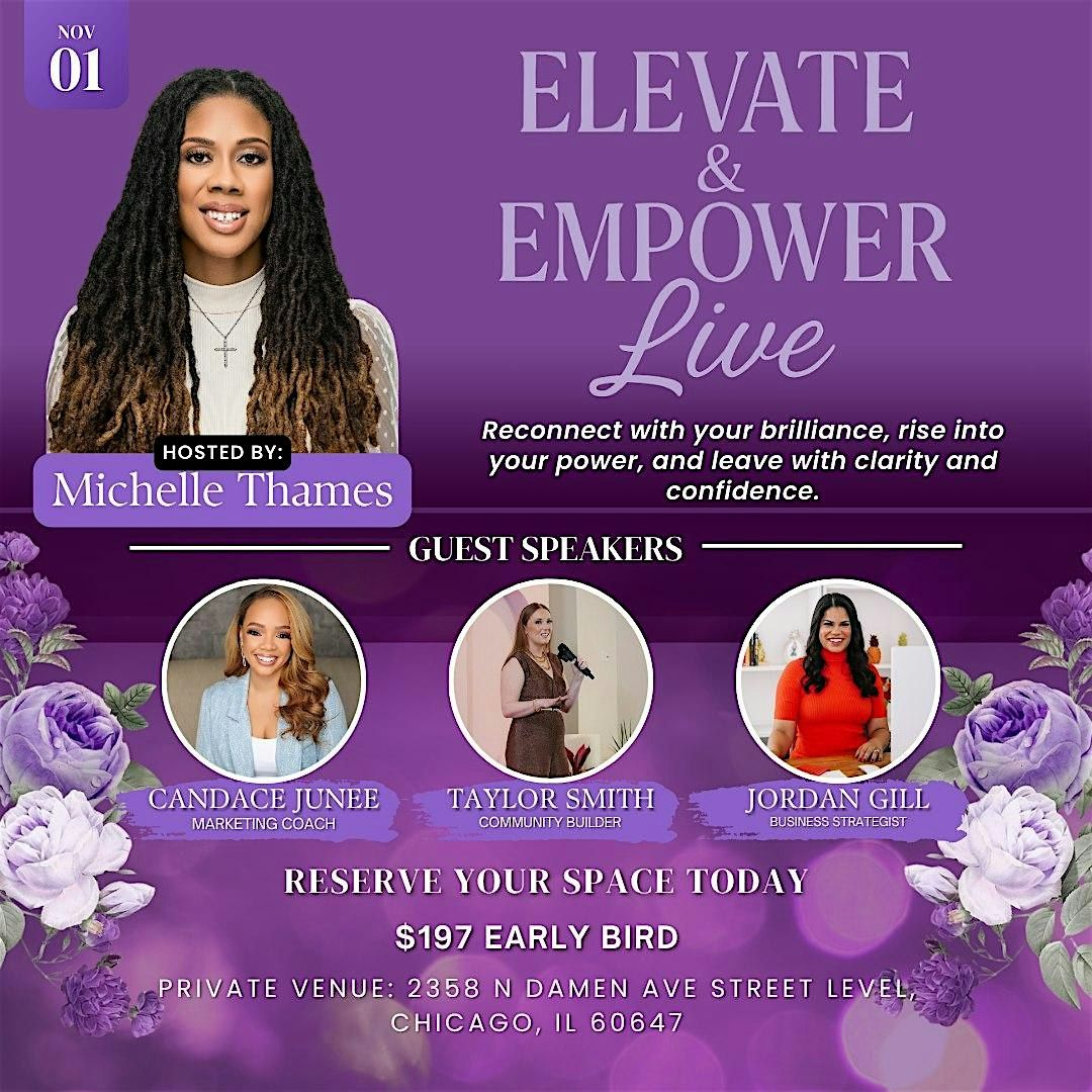 Elevate & Empower LIVE: The Business Visibility & Monetization Conference