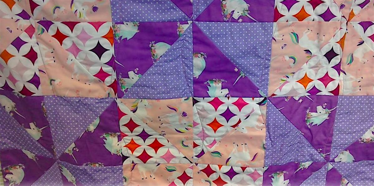 Intermediate Machine Patchwork \u2013  Quillow - PART TWO