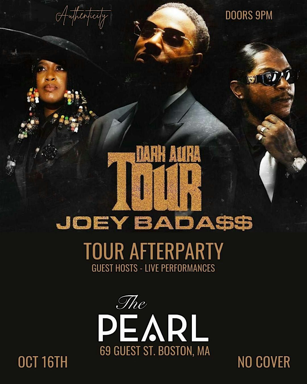 THE DARK AURA TOUR AFTERPARTY