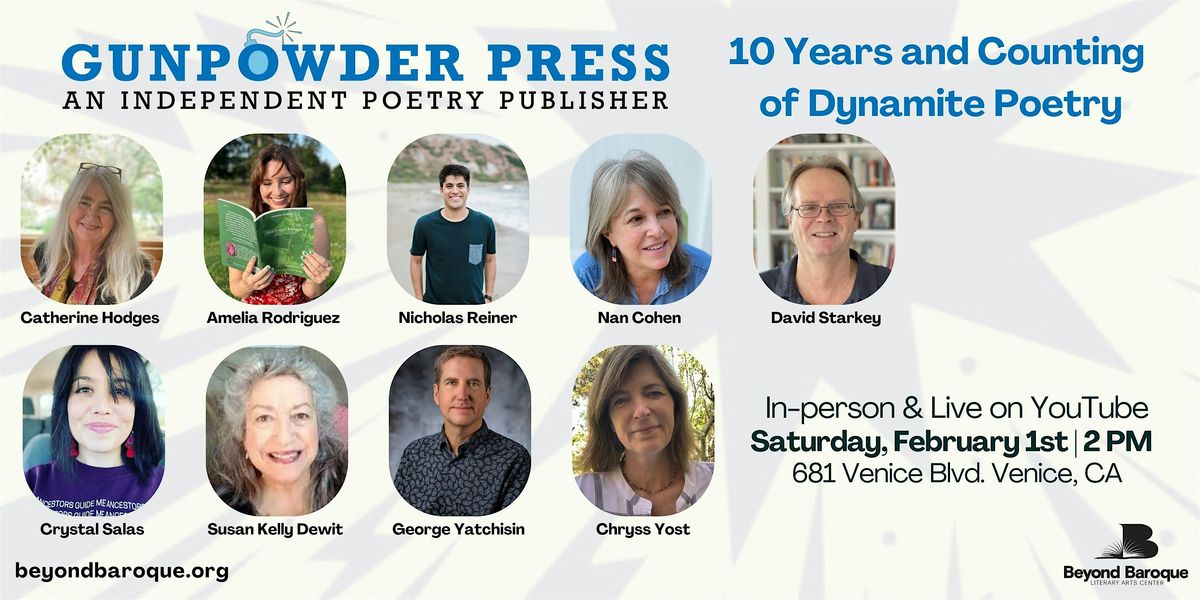 Gunpowder Press: 10 Years and Counting of Dynamite Poetry