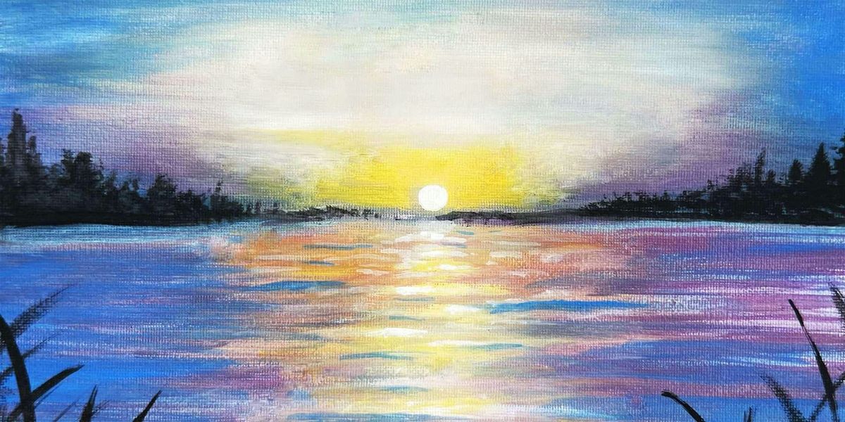 Peaceful Sunset - Paint and Sip by Classpop!\u2122