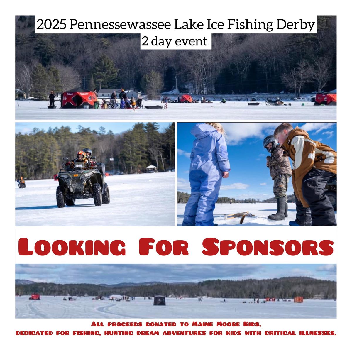 3rd annual Pennessewassee Lake Ice Fishing Derby