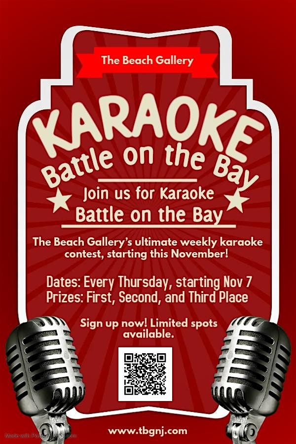 Karaoke Battle on the Bay