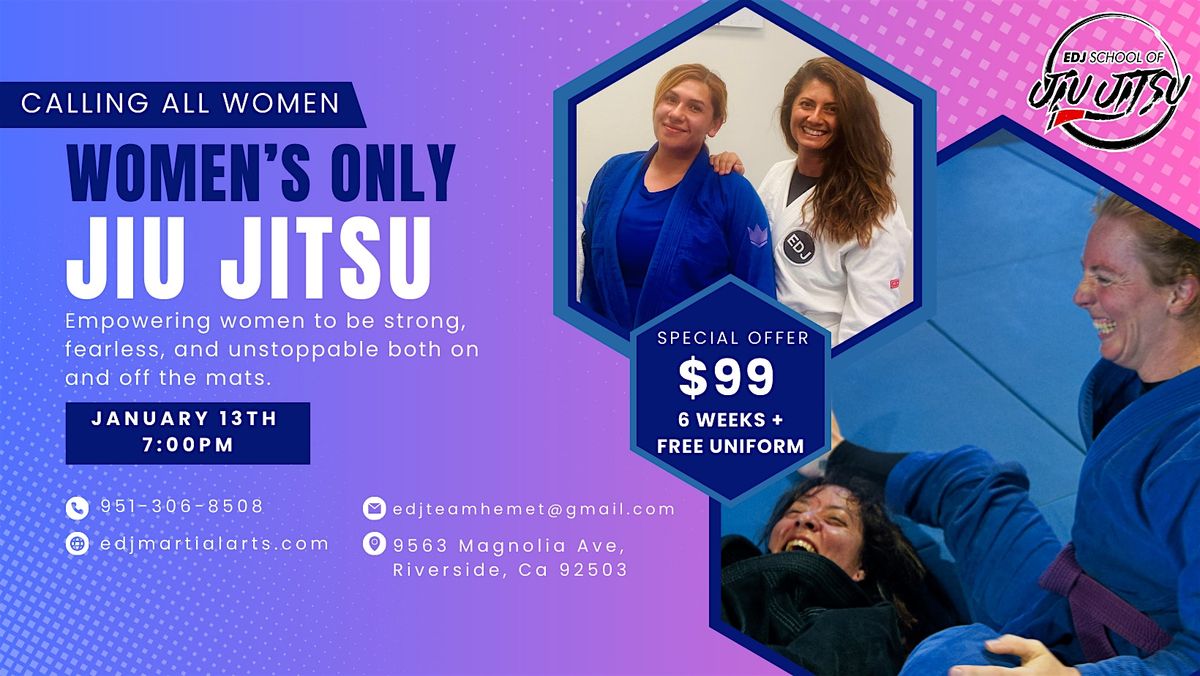 Women's Only Jiu Jitsu Class