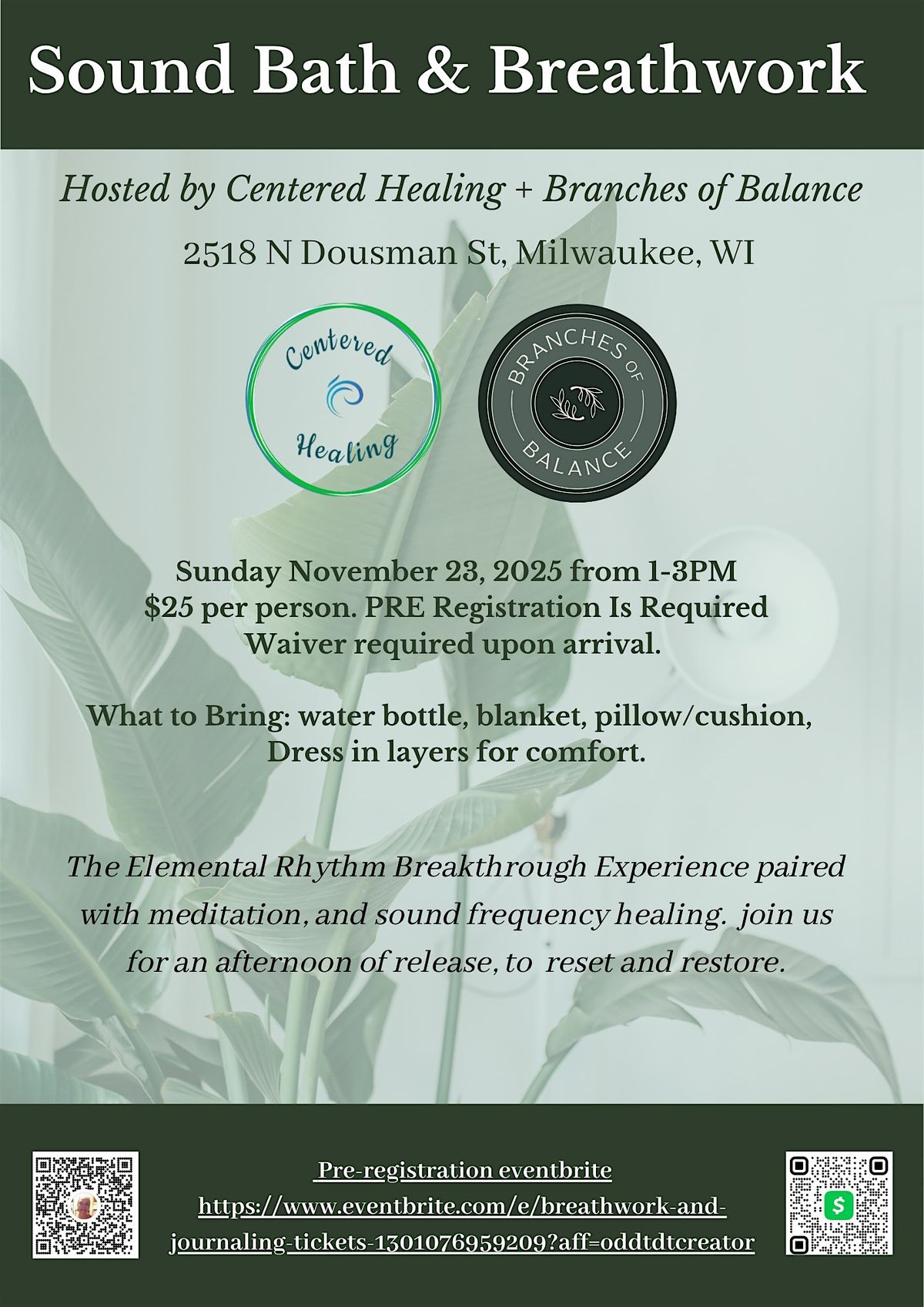 Breathwork & Sound bath