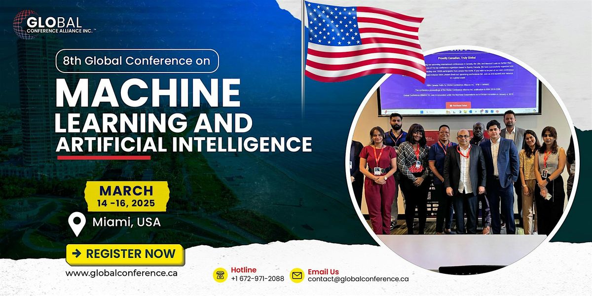 8th Global Conference on Machine Learning and Artificial Intelligence