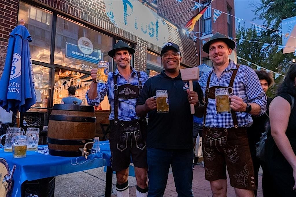Oktoberfest Ceremonial Keg Tapping at Prost