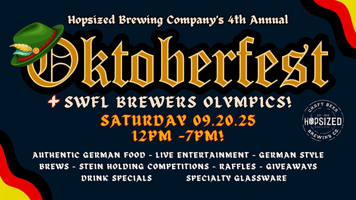 4th Annual Oktoberfest at Hopsized Brewing!