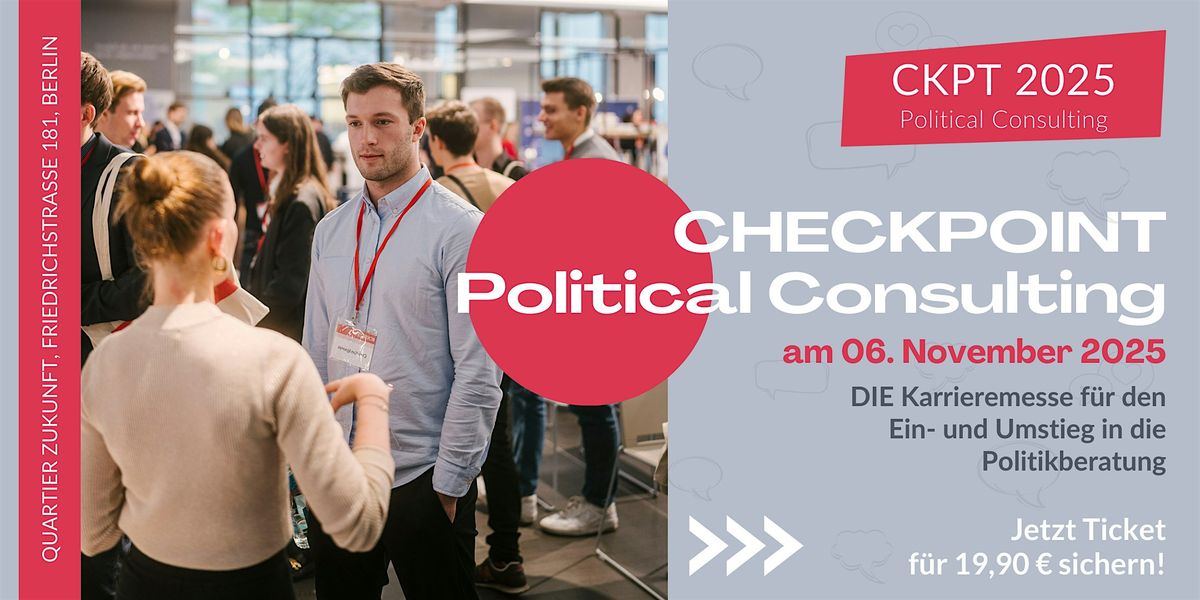 CHECKPOINT Political Consulting Herbst 2025