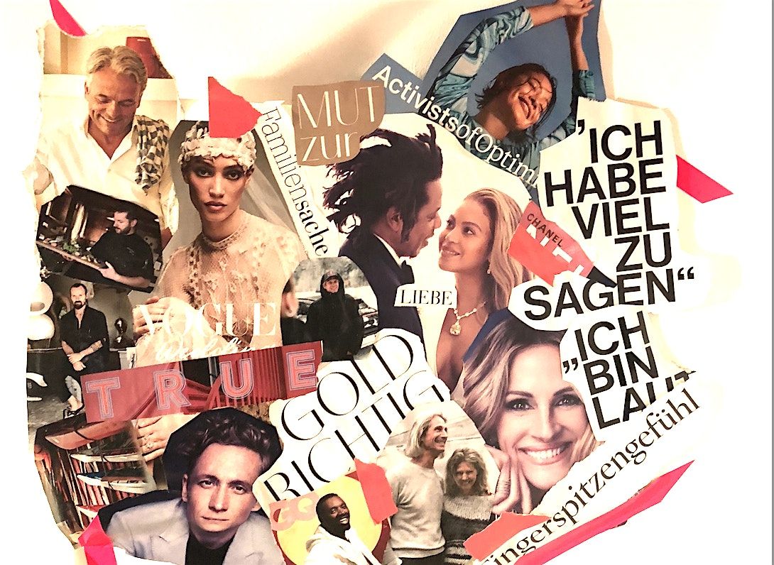 Visionboard Online-Workshop: Deine W\u00fcnsche und Tr\u00e4ume f\u00fcr 2025