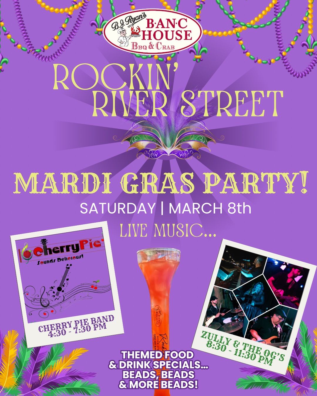 MARDI GRAS PARTY!