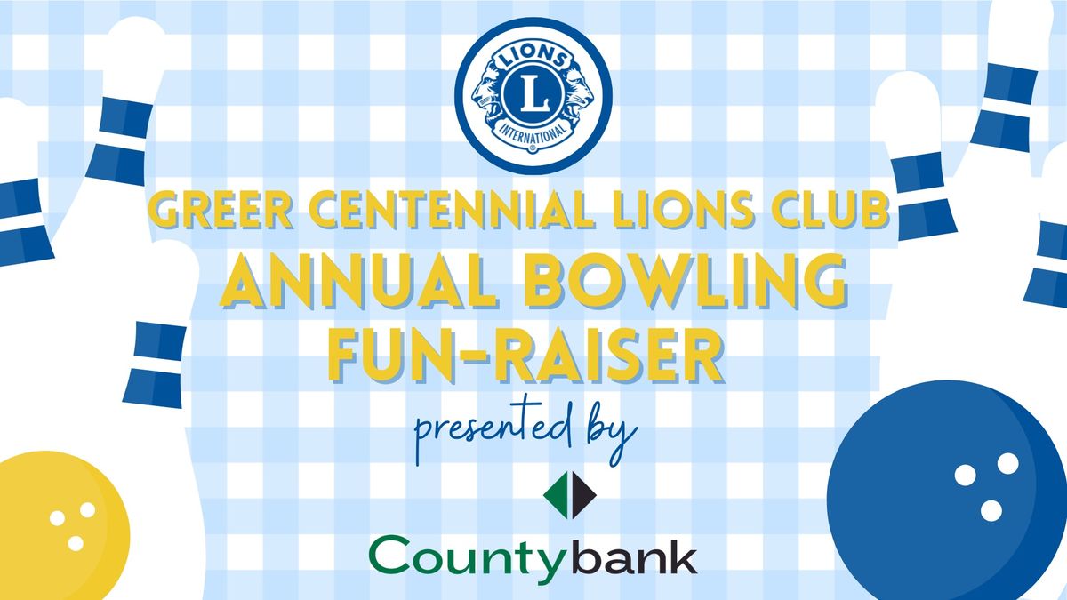 2024 Bowling Fun-Raiser Presented by Countybank