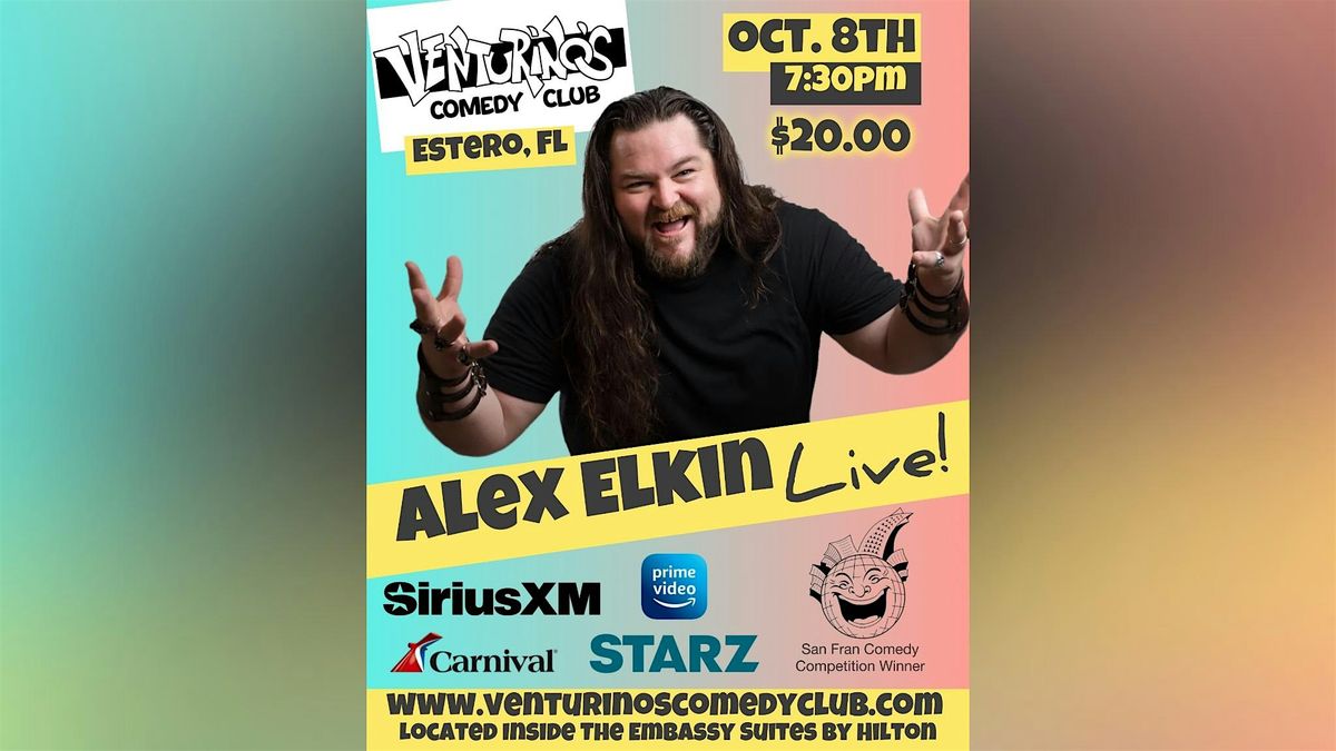 Alex Elkin at Venturino's Comedy Club!